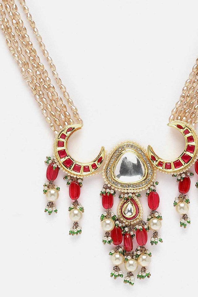 Multi-Color Alloy Necklace