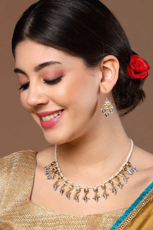 Multi-Color Alloy Necklace