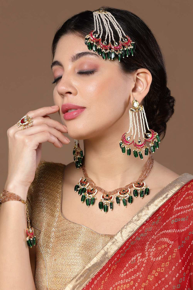 Multi-Color Alloy Necklace