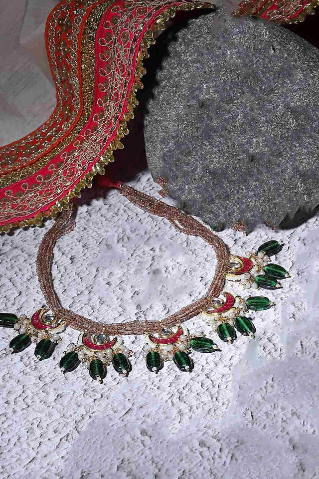 Multi-Color Alloy Necklace