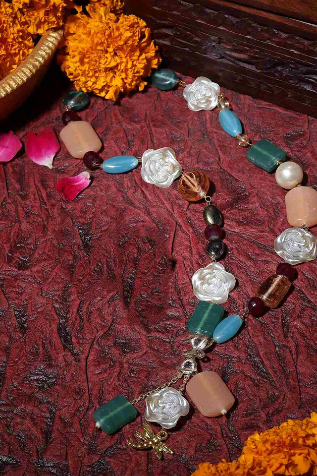 Multi-Color Alloy Necklace