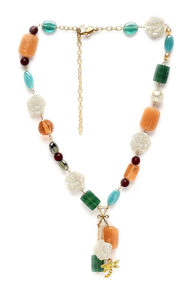 Multi-Color Alloy Necklace