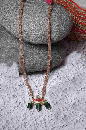 Multi-Color Alloy Necklace