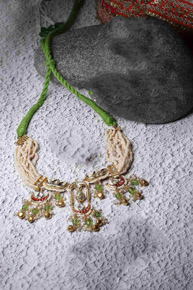 Multi-Color Alloy Necklace