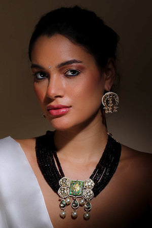 Multi-Color Alloy Necklace