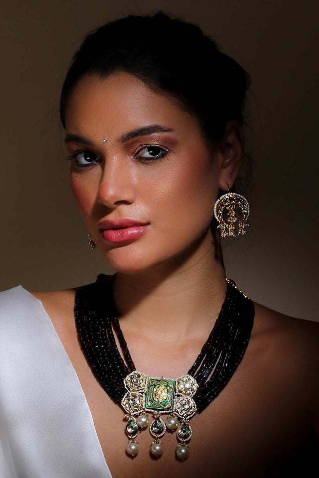 Multi-Color Alloy Necklace