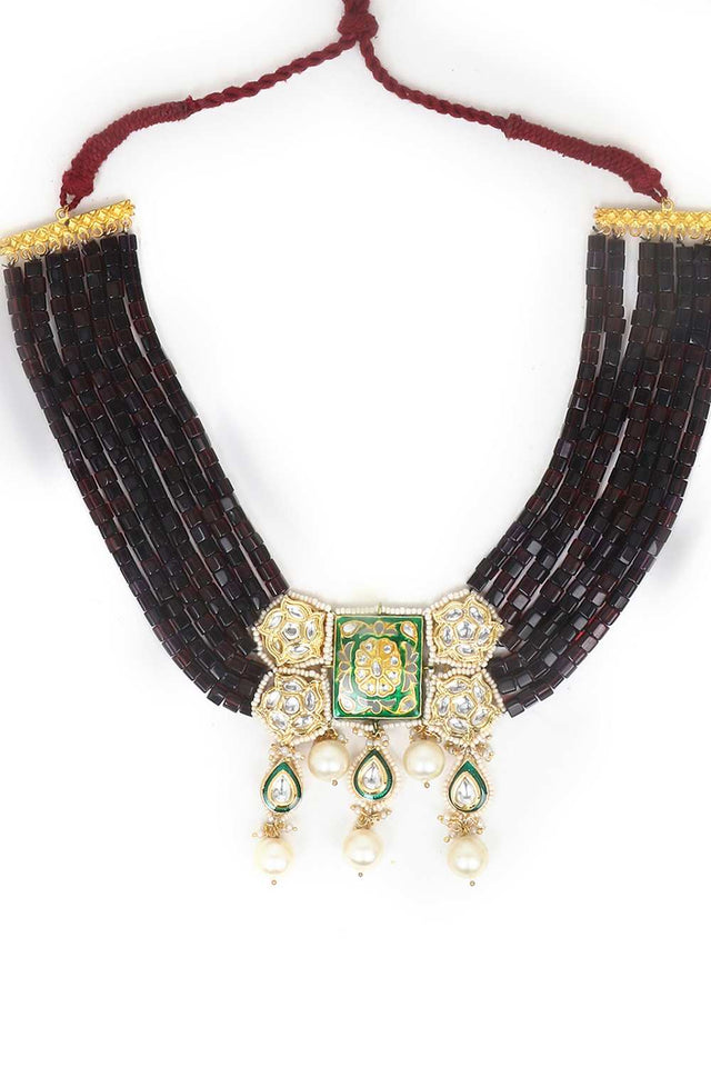 Multi-Color Alloy Necklace