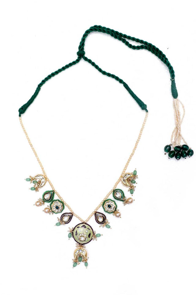 Multi-Color Alloy Necklace