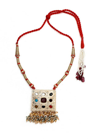 Multi-Color Alloy Necklace