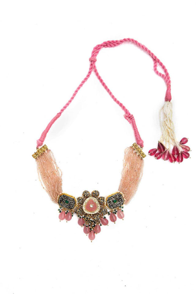 Multi-Color Alloy Necklace