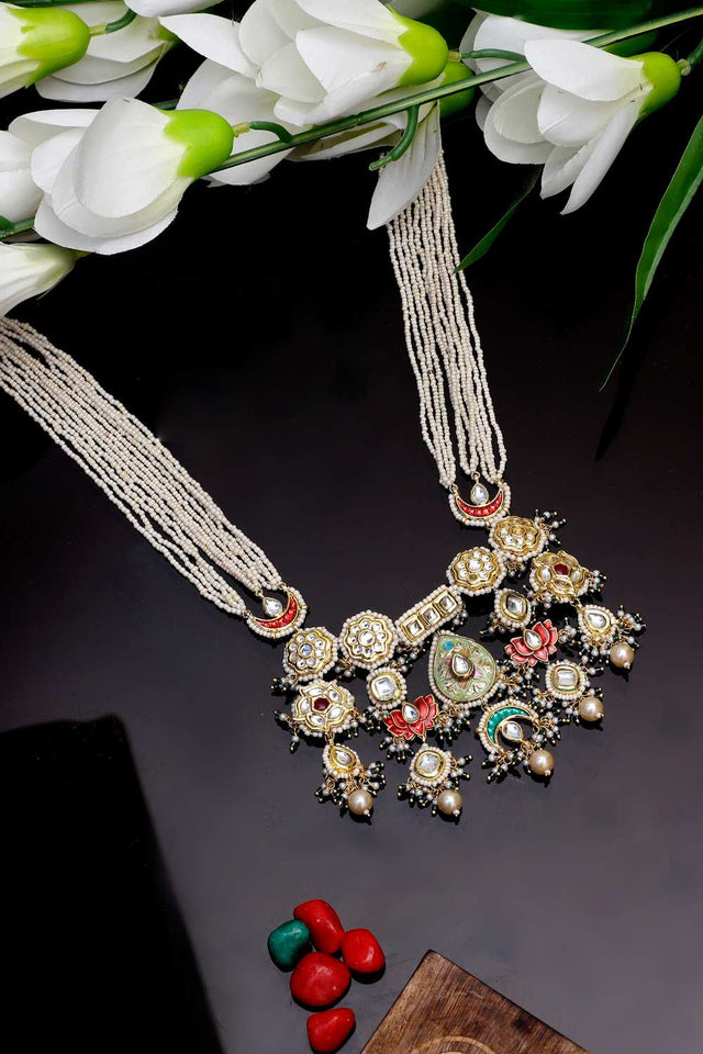Multi-Color Alloy Necklace