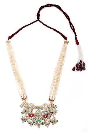 Multi-Color Alloy Necklace