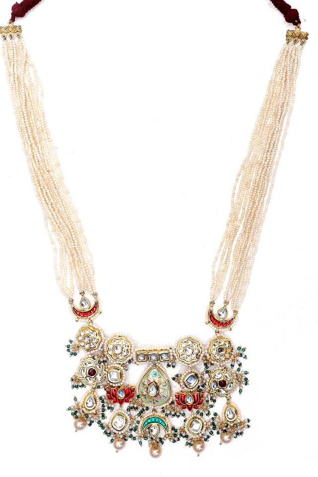 Multi-Color Alloy Necklace