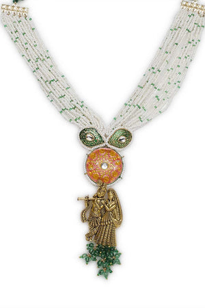 Multi-Color Alloy Necklace