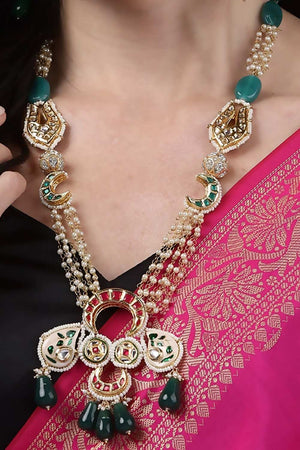 Multi-Color Alloy Necklace