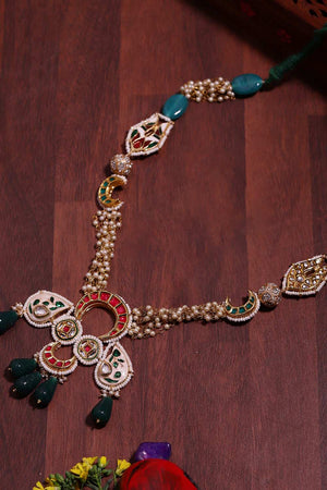 Multi-Color Alloy Necklace