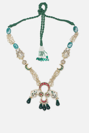 Multi-Color Alloy Necklace