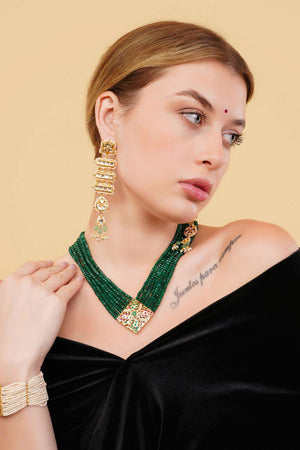 Multi-Color Alloy Necklace