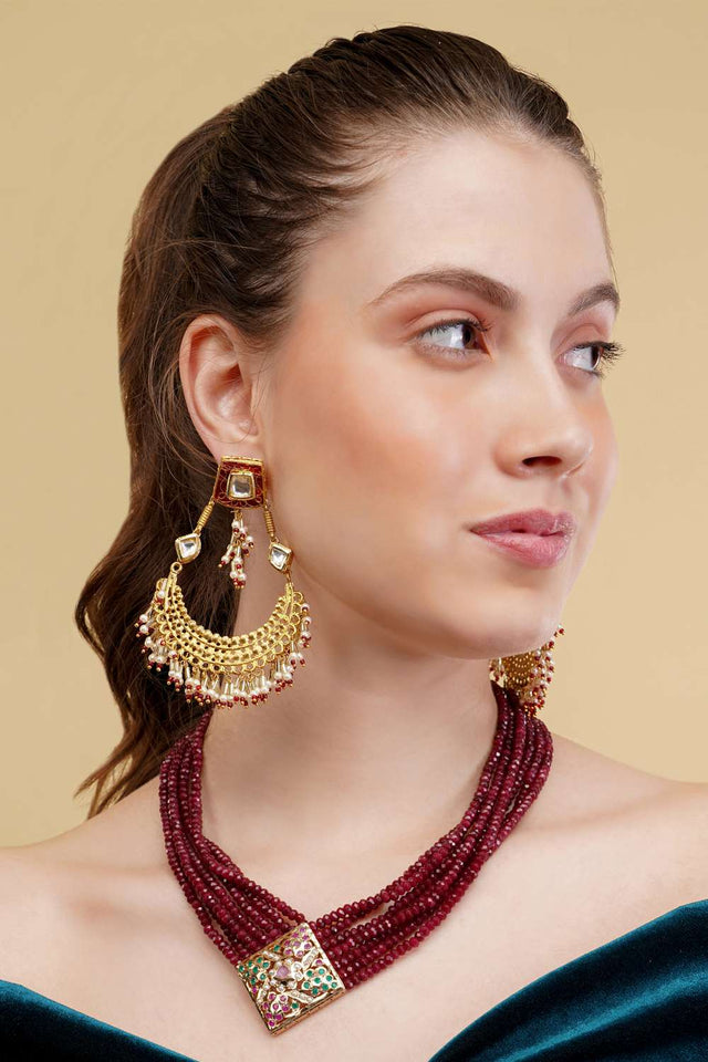 Multi-Color Alloy Necklace