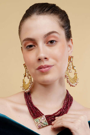 Multi-Color Alloy Necklace