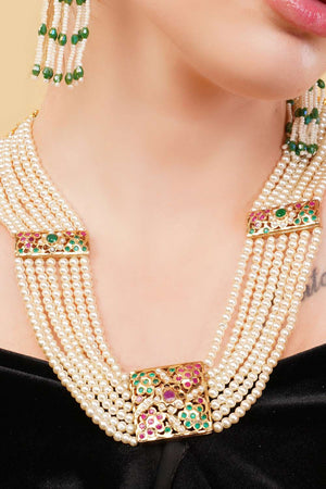 Multi-Color Alloy Necklace