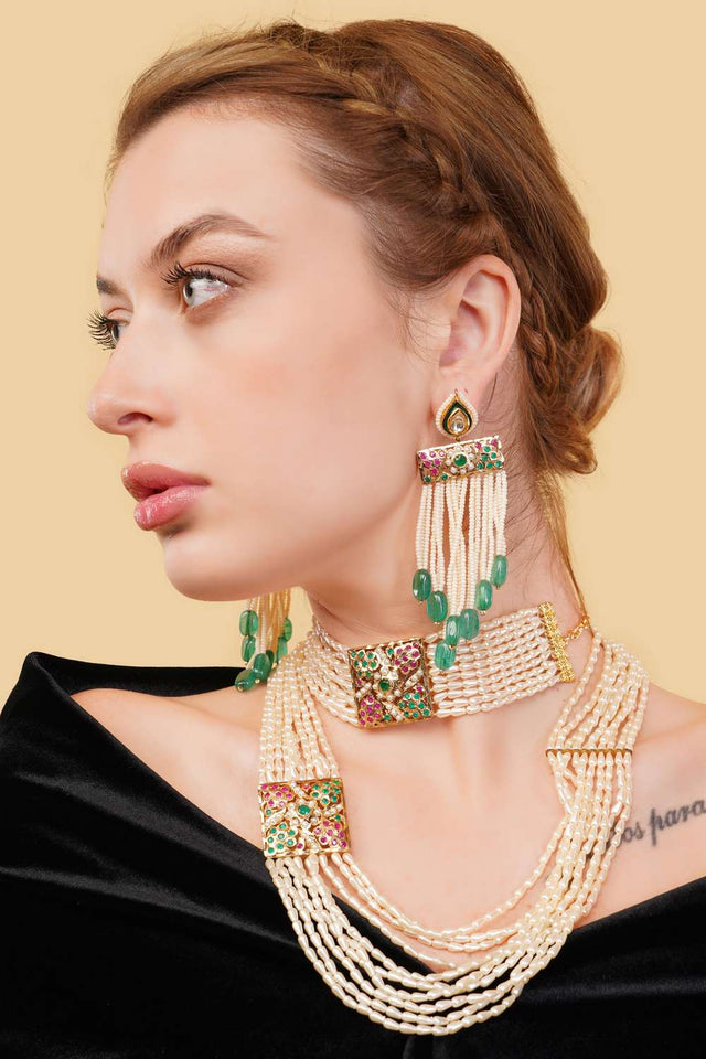 Multi-Color Alloy Necklace