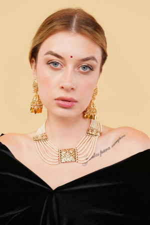 Multi-Color Alloy Necklace