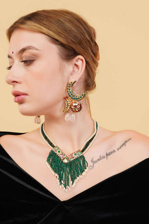 Multi-Color Alloy Necklace