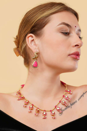 Multi-Color Alloy Necklace