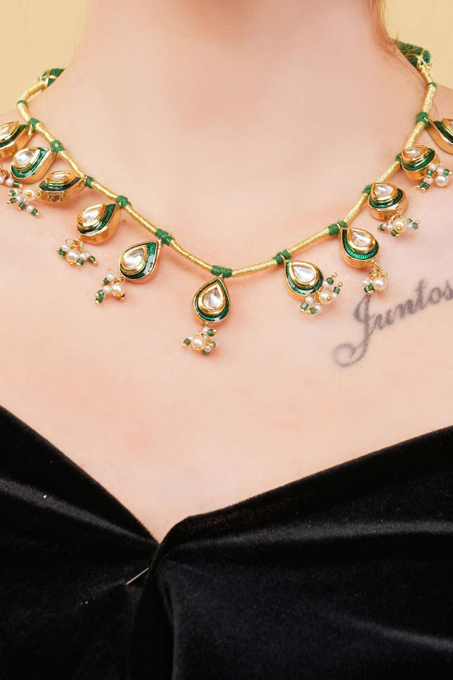 Multi-Color Alloy Necklace