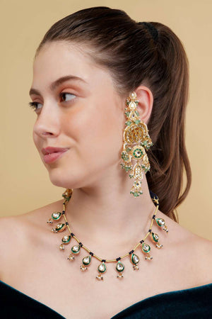 Multi-Color Alloy Necklace