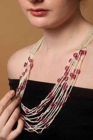 Multi-Color Alloy Necklace