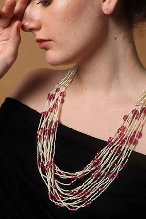 Multi-Color Alloy Necklace