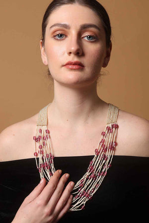 Multi-Color Alloy Necklace