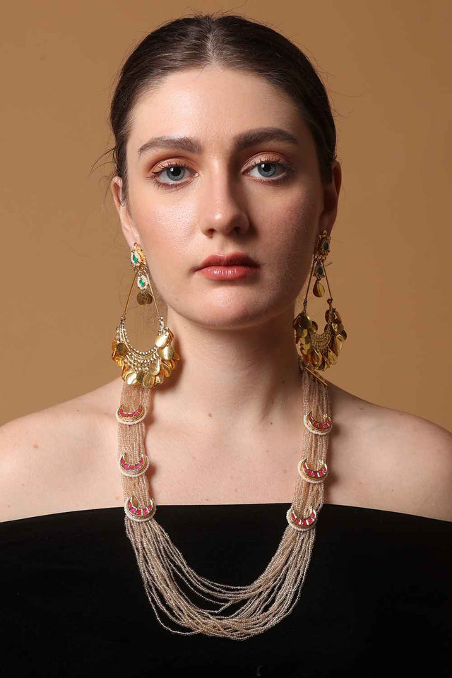 Multi-Color Alloy Necklace