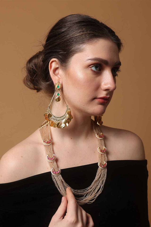 Multi-Color Alloy Necklace