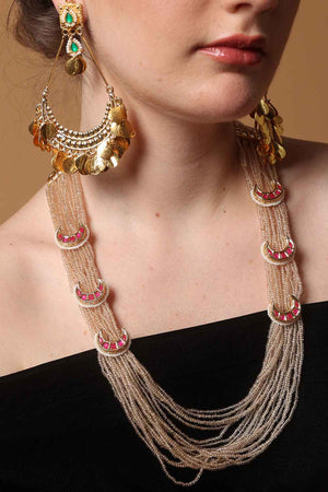 Multi-Color Alloy Necklace