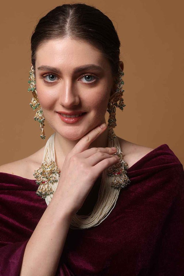 Multi-Color Alloy Necklace