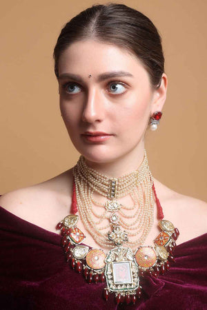 Multi-Color Alloy Necklace