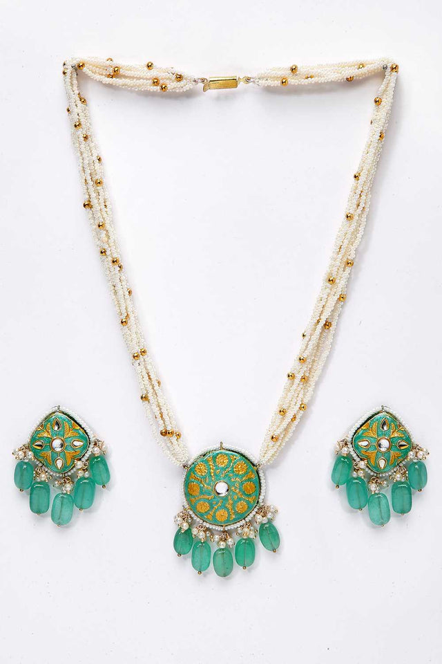 Multi-Color Alloy Jewellery Set
