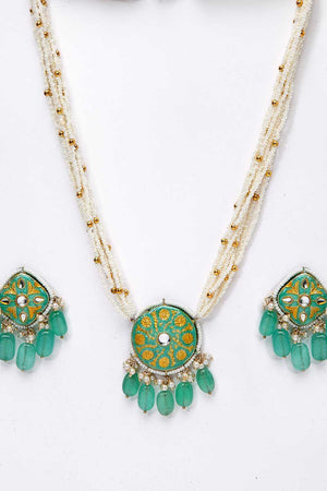 Multi-Color Alloy Jewellery Set
