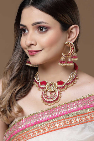 Multi-Color Alloy Jewellery Set (DGNHE23015)