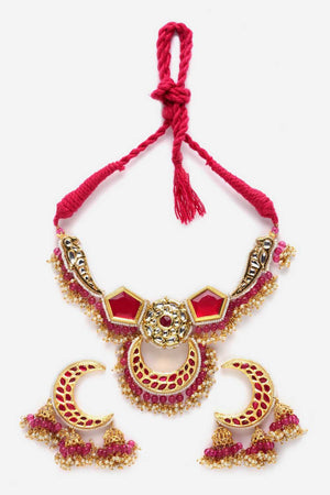 Multi-Color Alloy Jewellery Set (DGNHE23015)
