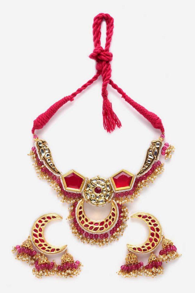 Multi-Color Alloy Jewellery Set (DGNHE23015)