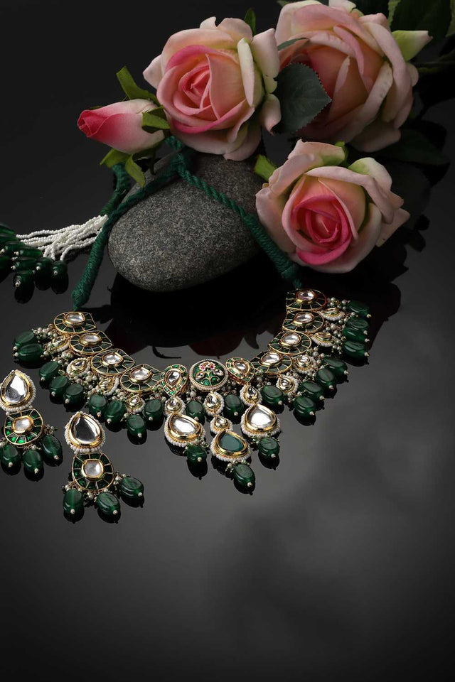 Multi-Color Alloy Jewellery Set