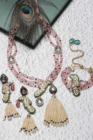Multi-Color Alloy Jewellery Set