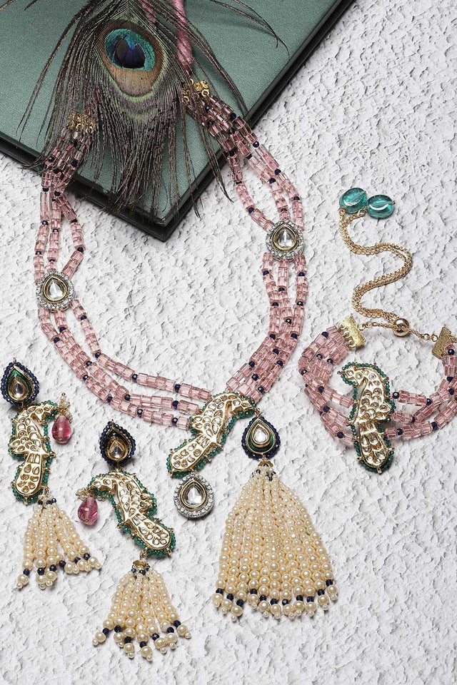 Multi-Color Alloy Jewellery Set