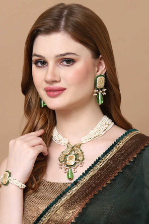 Multi-Color Alloy Jewellery Set