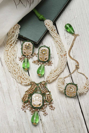 Multi-Color Alloy Jewellery Set