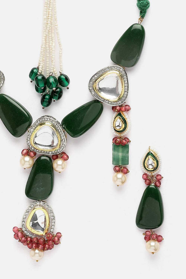 Multi-Color Alloy Jewellery Set